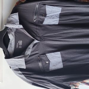 Vertical short sleeve shirt